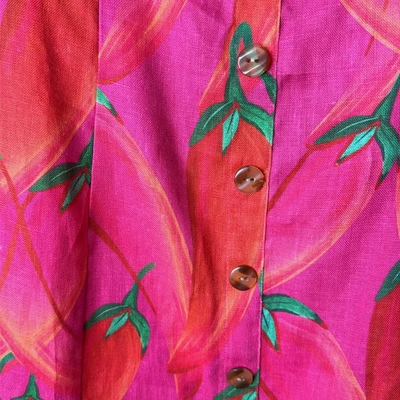 FARM RIO Apimenta linen pepper Sundress NWT'’s sz S - Picture 3 of 10